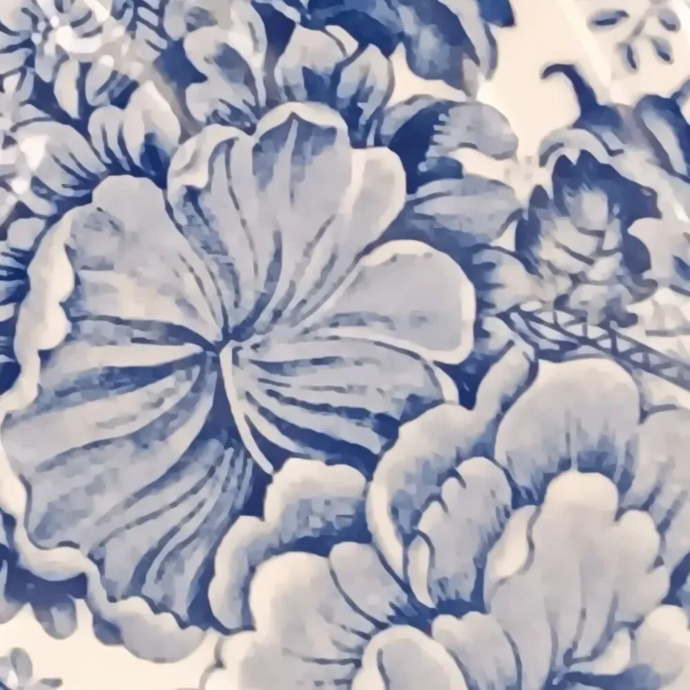 Blue Floral Chinoiserie Shell Shaped Dish Charlotte Royal Crownford Ironstone